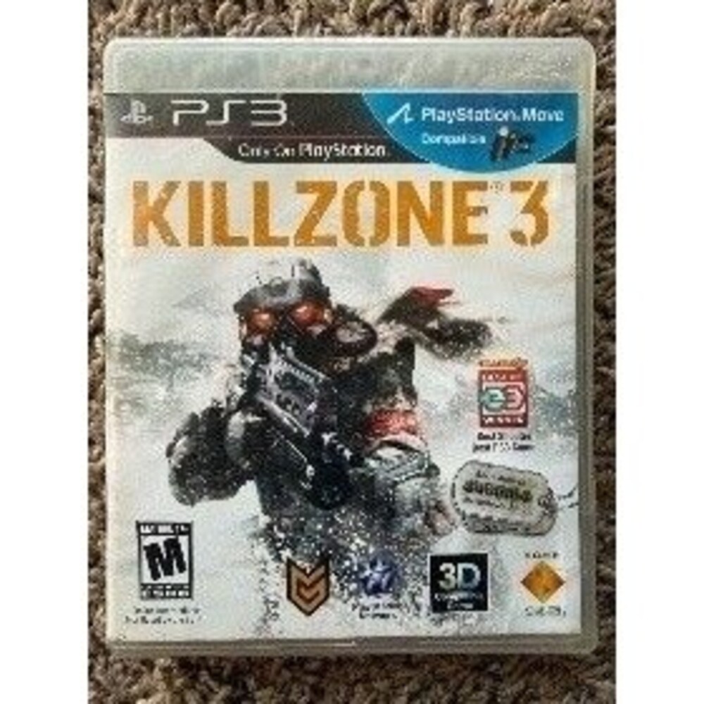 PlayStation Killzone 3 PlayStation 3 Blu-ray Disc Game PlayStation Move